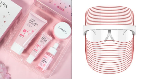 7-Color LED Light Therapy Facial Mask