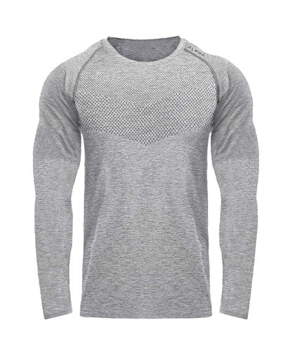 Men’s Long Sleeve Breathable Gym T-Shirt