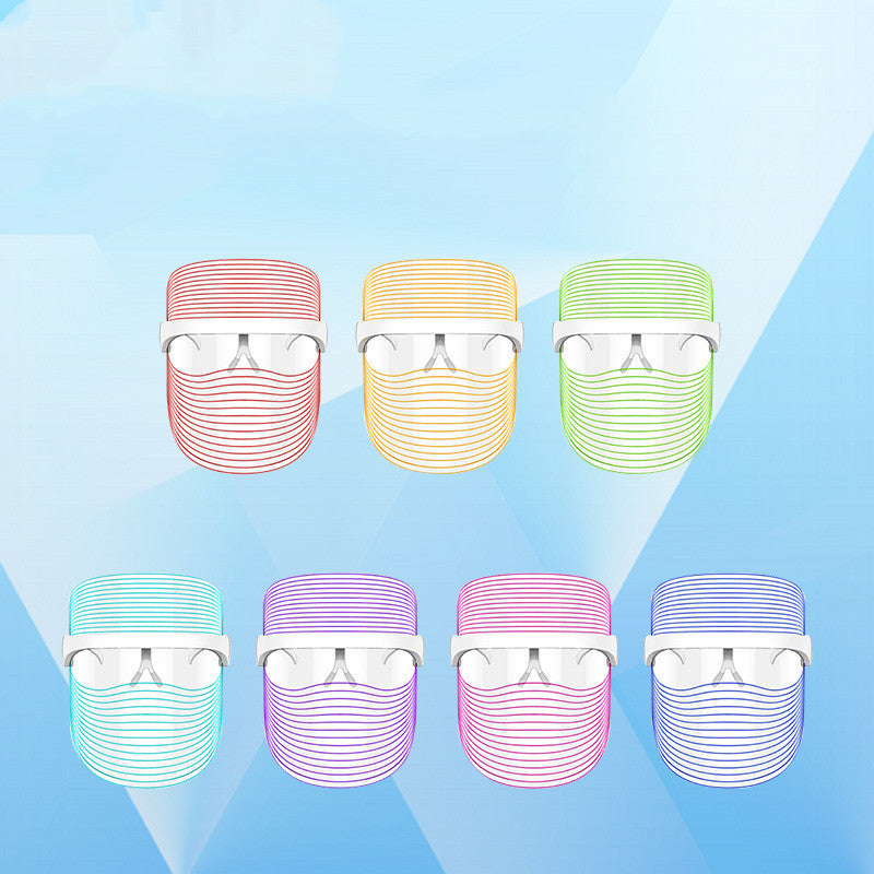 7-Color LED Light Therapy Facial Mask