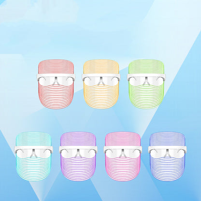 7-Color LED Light Therapy Facial Mask