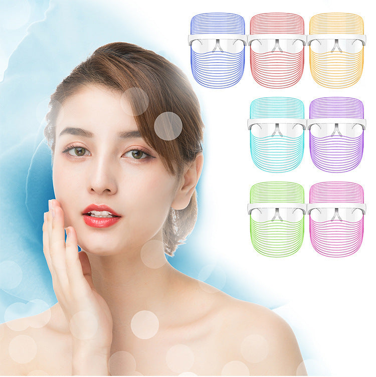 7-Color LED Light Therapy Facial Mask