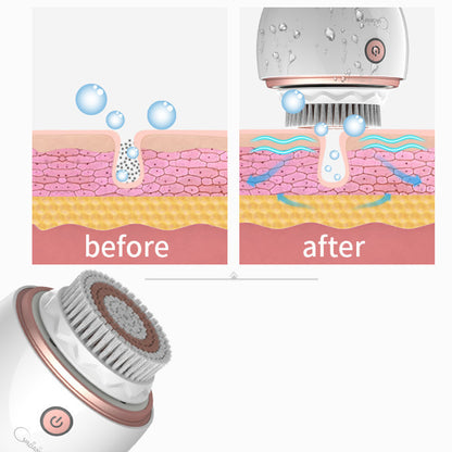 Wireless Rechargeable Facial Cleansing Brush