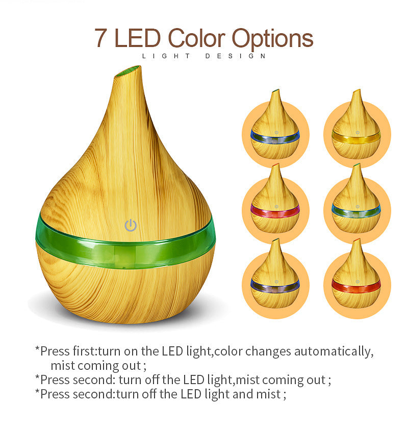 LED Essential Oil Diffuser & Humidifier