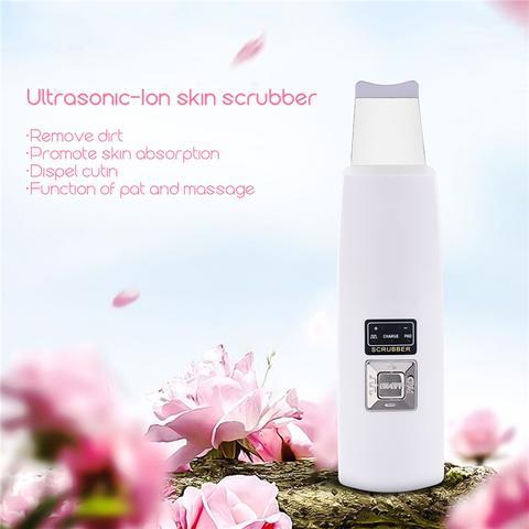 Ultrasonic Skin Scrubber & Facial Cleanser