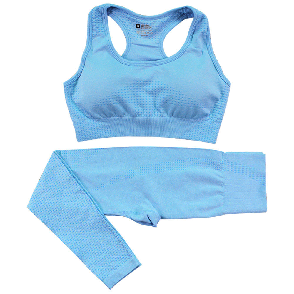 2-Piece Women's Seamless Yoga & Gym Set
