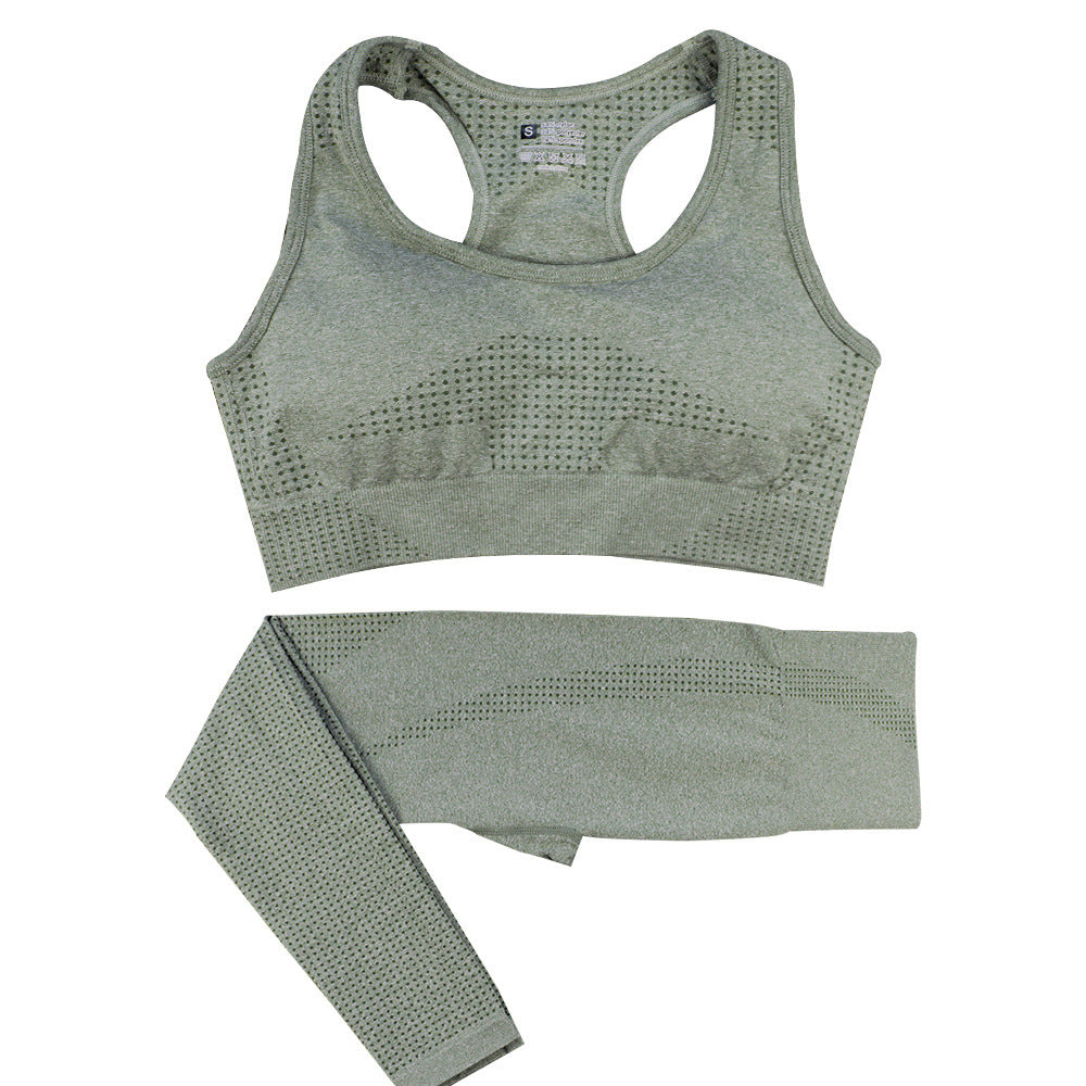 2-Piece Women's Seamless Yoga & Gym Set