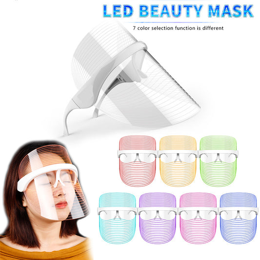 7-Color LED Light Therapy Facial Mask