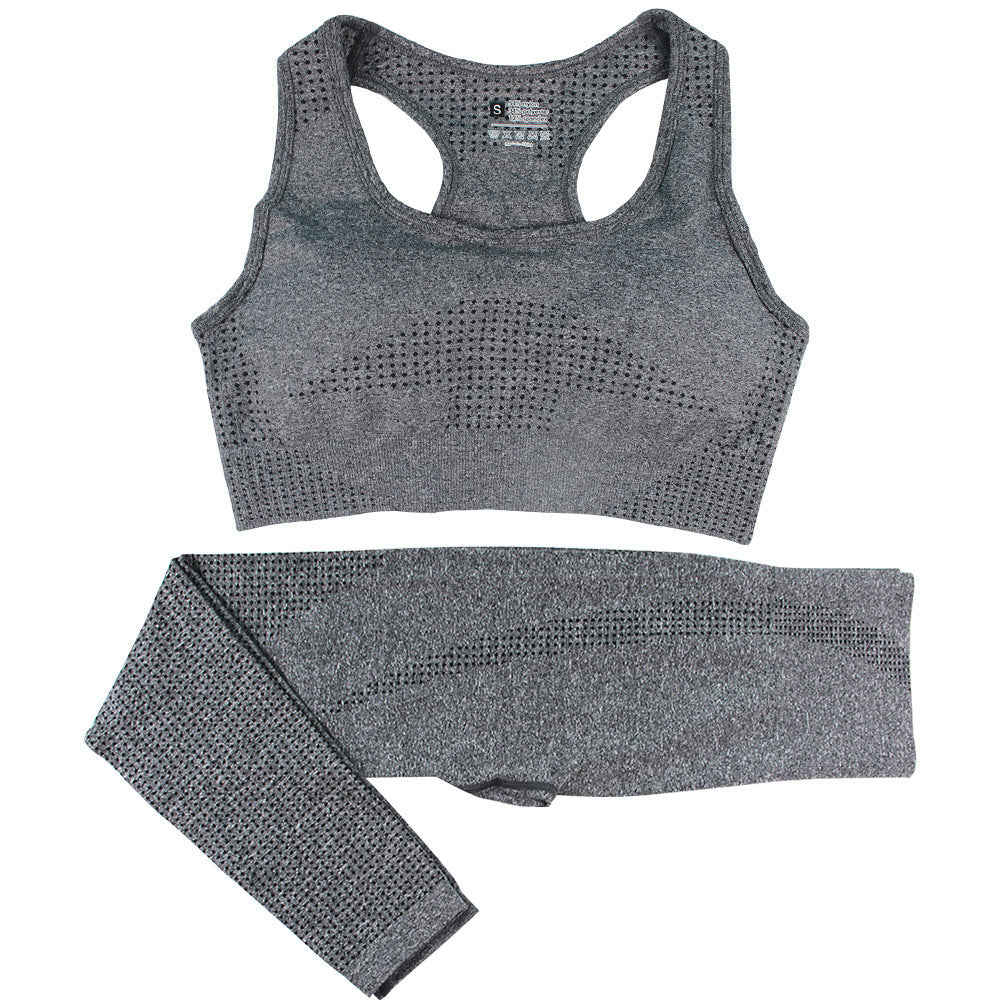 2-Piece Women's Seamless Yoga & Gym Set