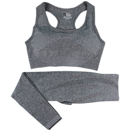 2-Piece Women's Seamless Yoga & Gym Set