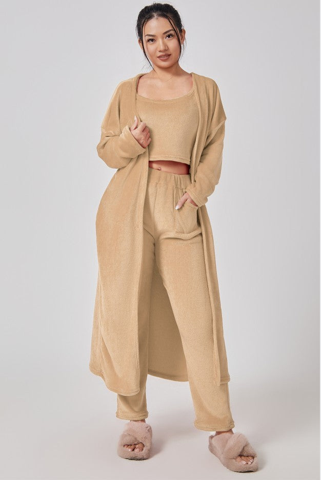 Women’s 3-Piece Cozy Pajama & Lounge Set