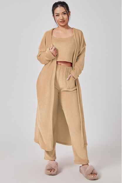 Women’s 3-Piece Cozy Pajama & Lounge Set