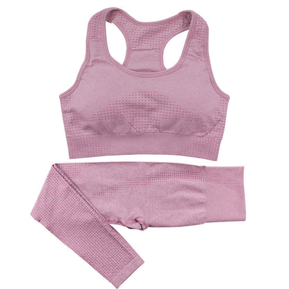 2-Piece Women's Seamless Yoga & Gym Set